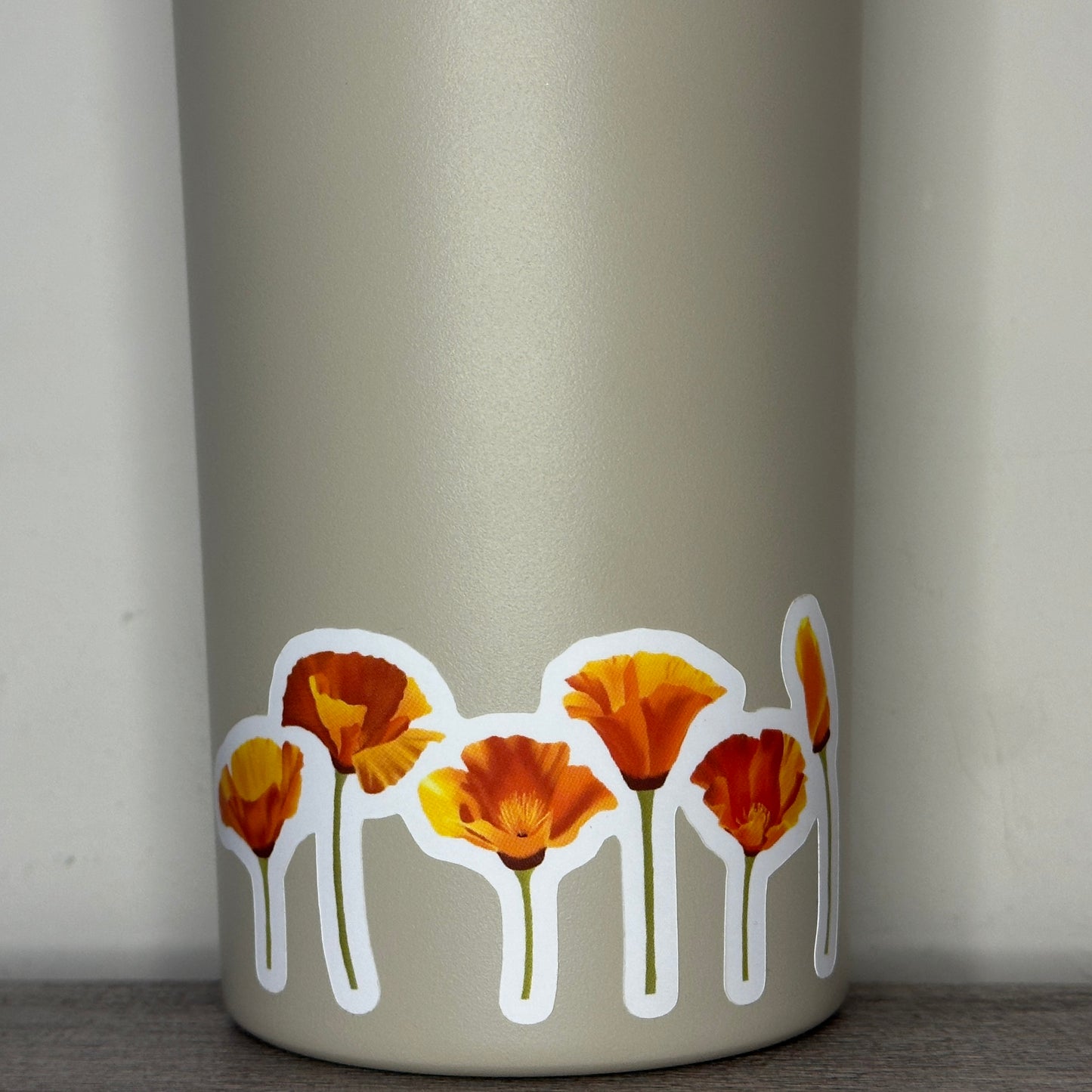 California Poppies Sticker