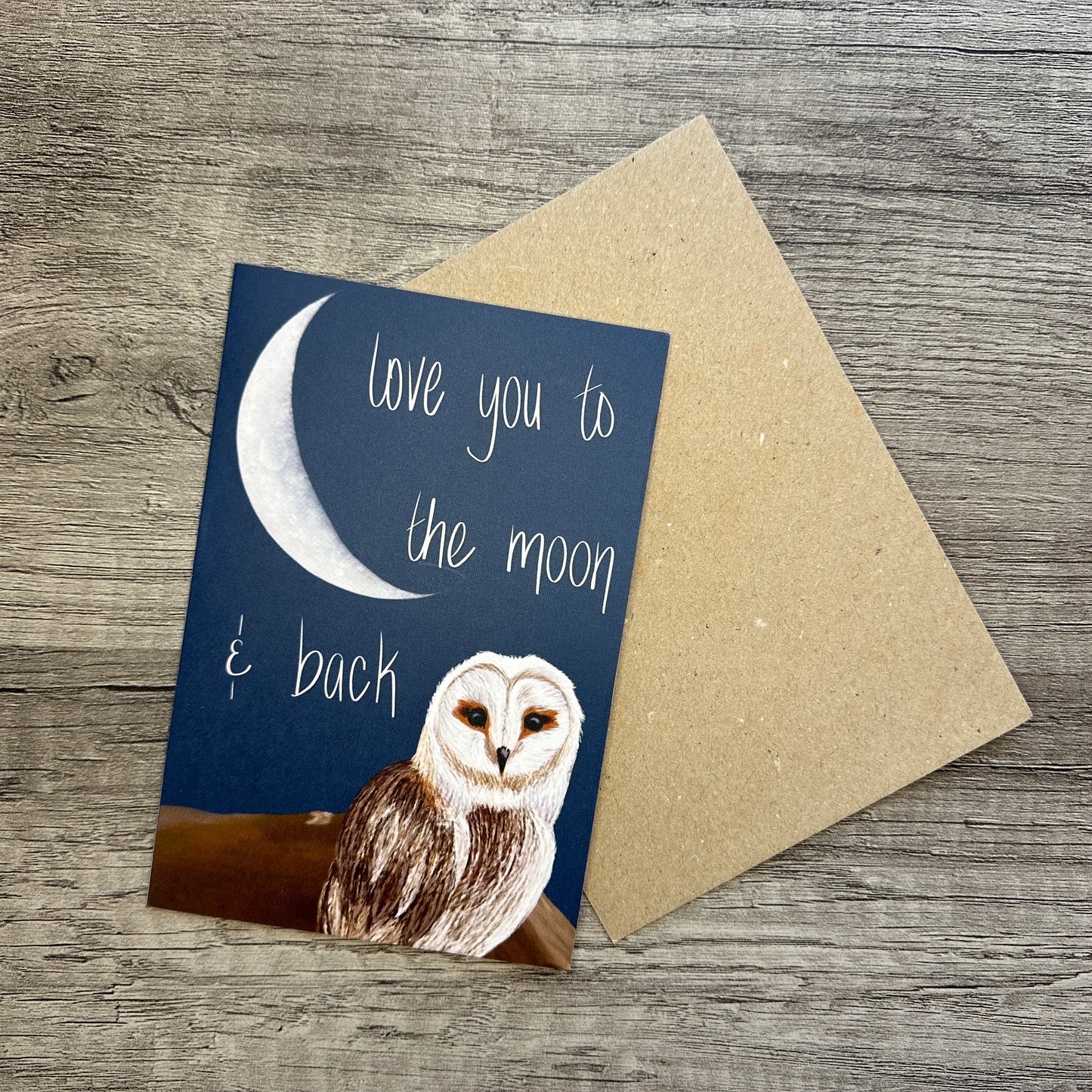 Love You to the Moon & Back Greeting Card