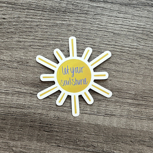 Soulshine Sun Sticker