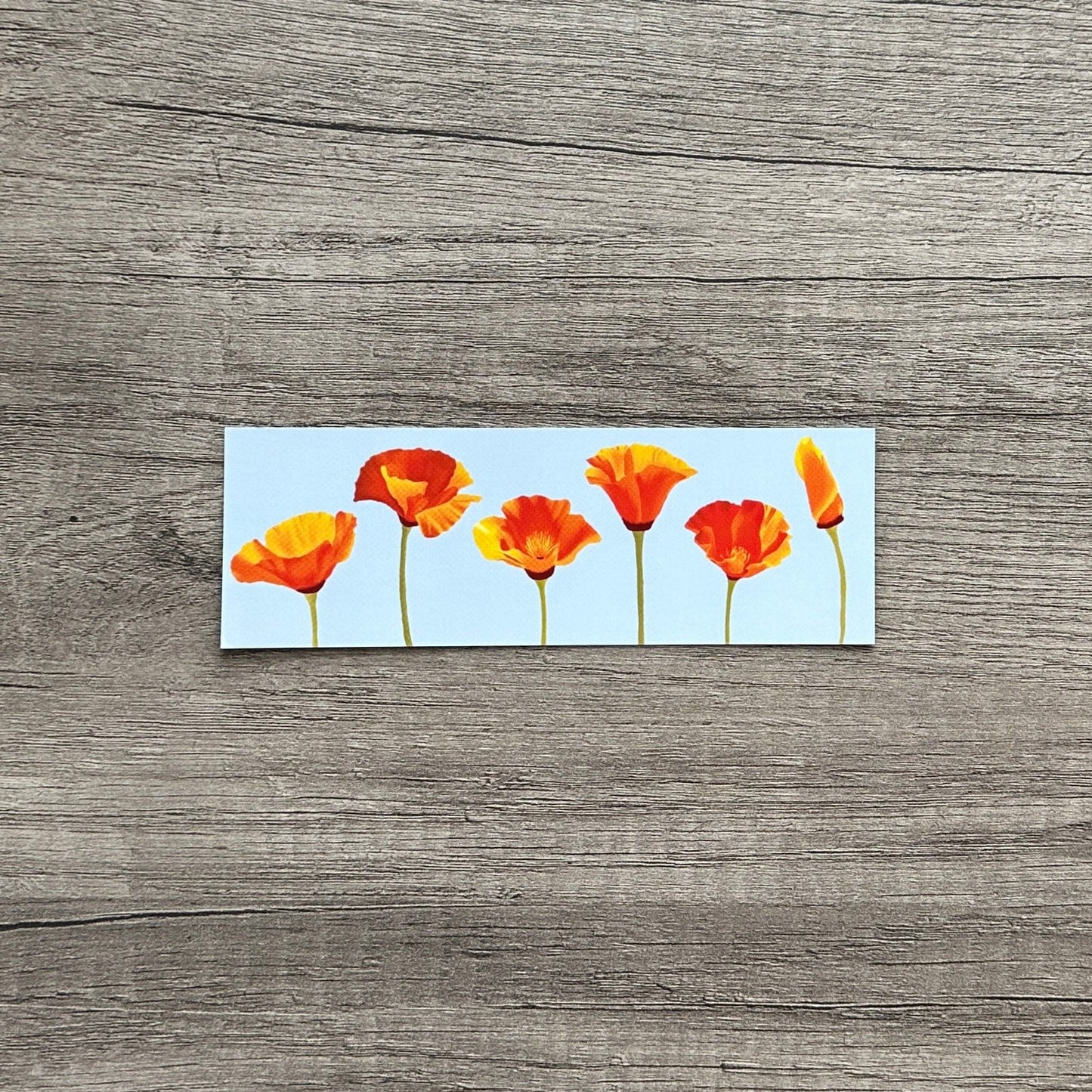 California Poppies Bookmark