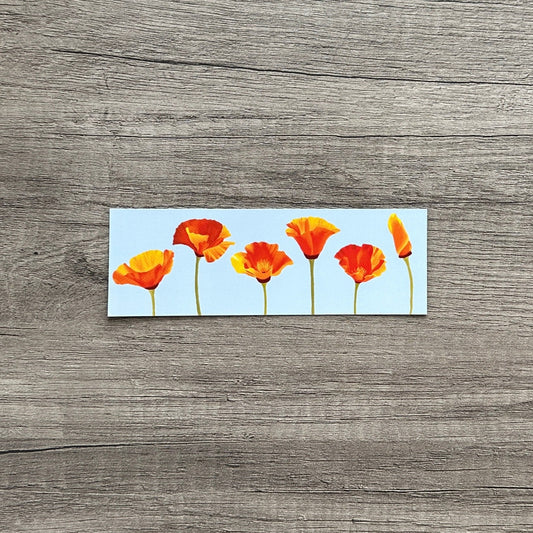 California Poppies Bookmark